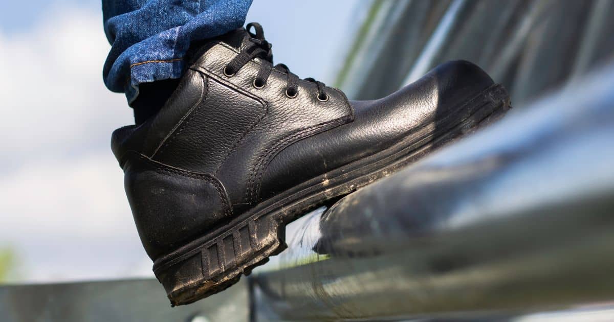 chaussure de protection pour employes